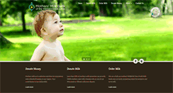 Desktop Screenshot of milkbankwgl.org